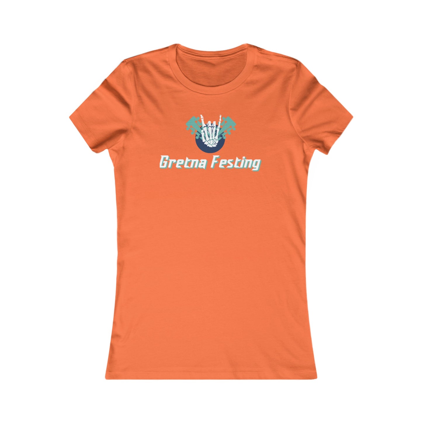 Gretna Festing Rock On Women's Favorite V-Neck Tee