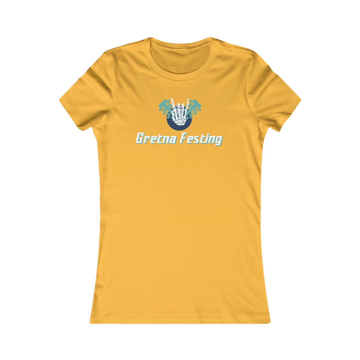 Gretna Festing Rock On Women's Favorite V-Neck Tee