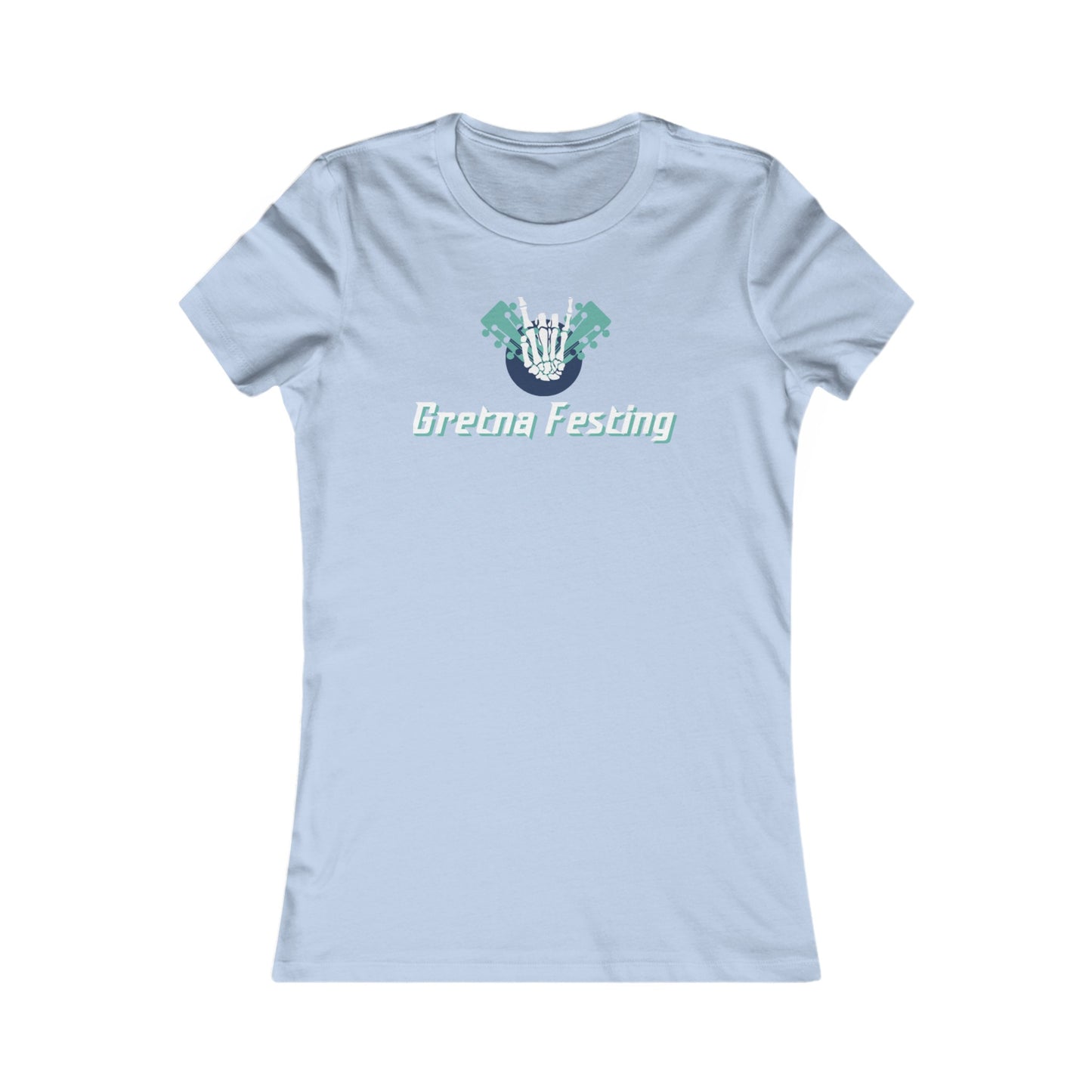 Gretna Festing Rock On Women's Favorite V-Neck Tee