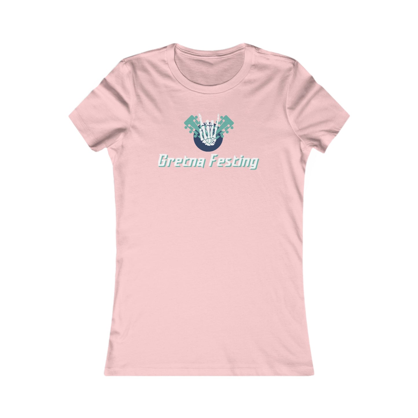Gretna Festing Rock On Women's Favorite V-Neck Tee