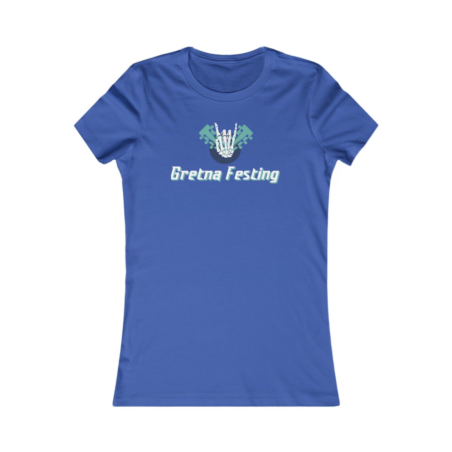 Gretna Festing Rock On Women's Favorite V-Neck Tee