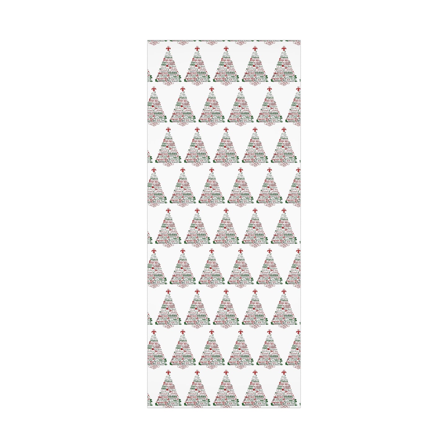 Cajun Night Before Christmas Wrapping Paper
