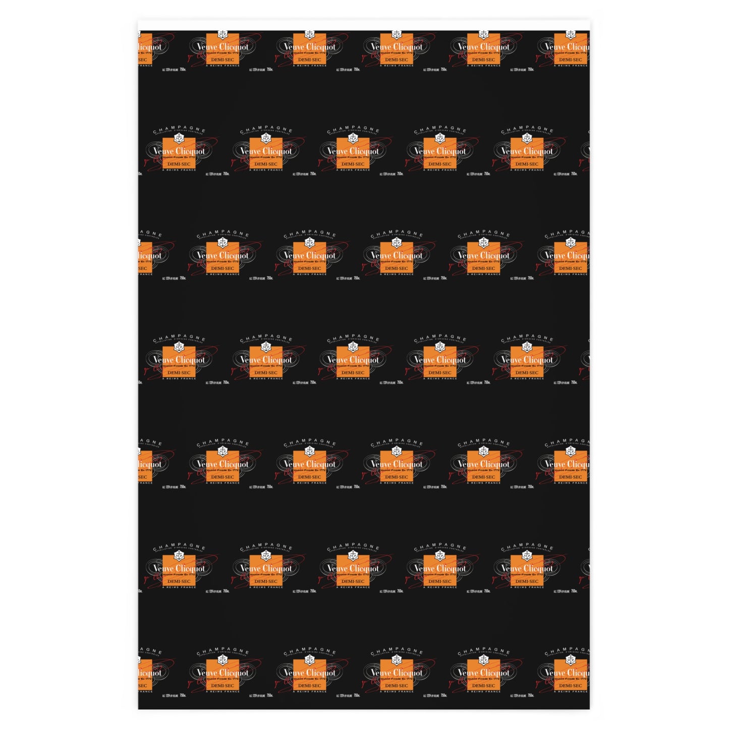 Black Label Veuve Life Wrapping Paper