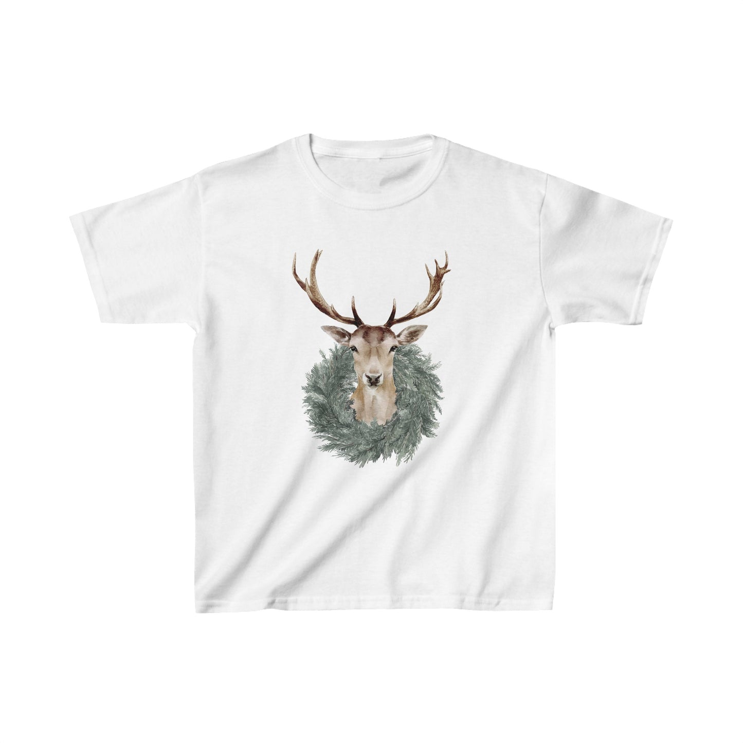 Oh Deer, It's Christmas - Kids Heavy Cotton™ Tee