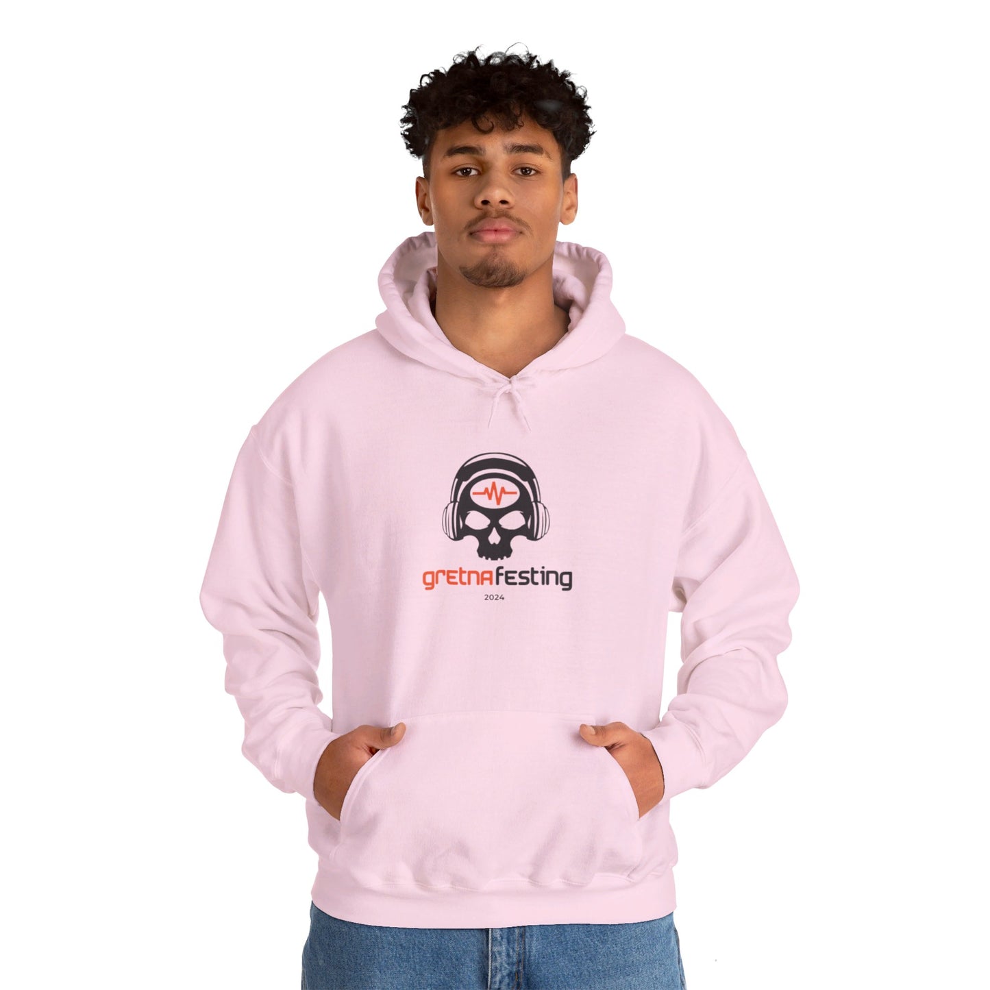 Gretna Festing Skull Hoodie - Unisex Heavy Blend™ Hooded Sweatshirt