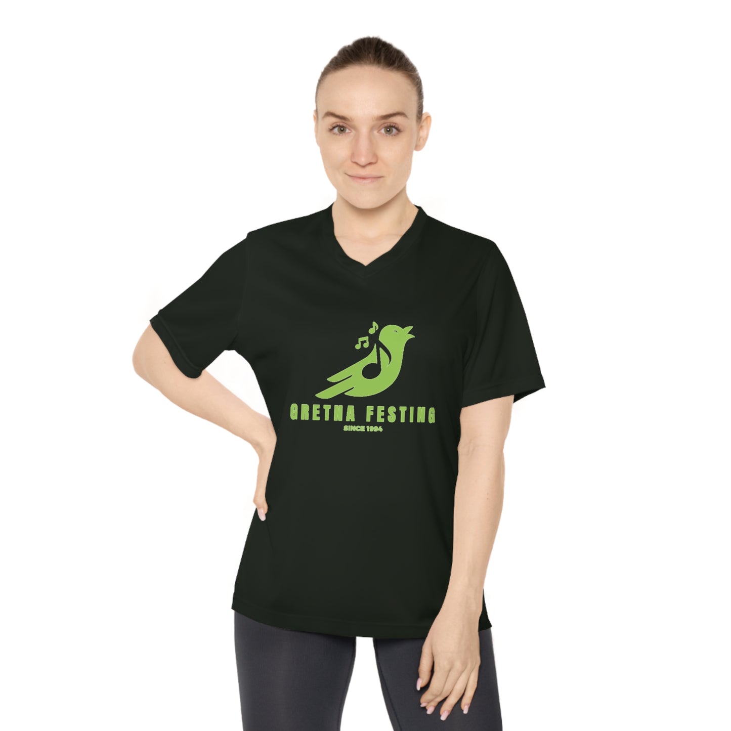 Gretna Festing Songbird Women's Performance V-Neck T-Shirt