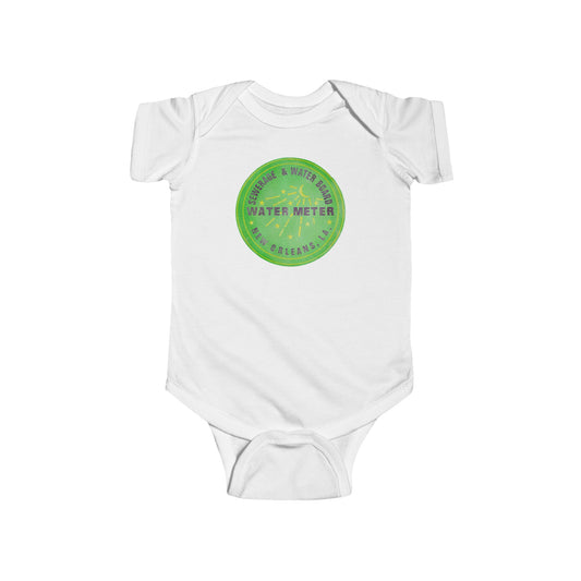 NOLA Baby - Water Meter Green Onesie