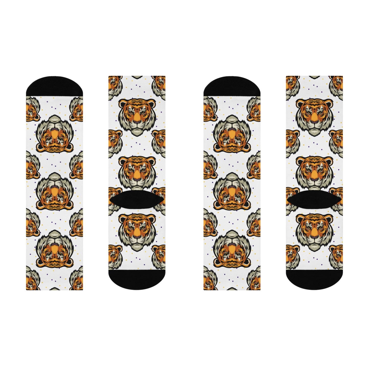 Mike the Tiger Roar Cushioned Crew Socks