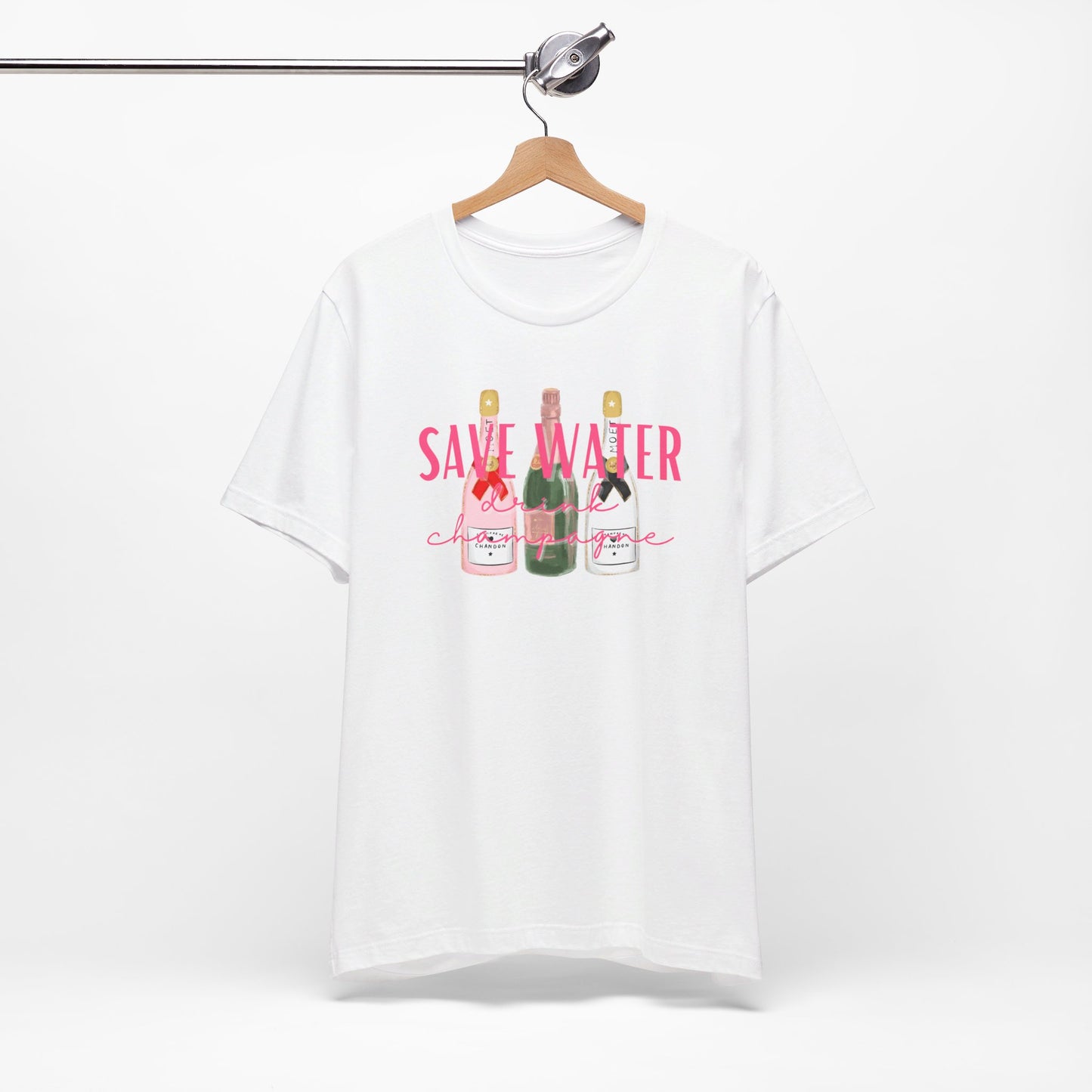 Save Water, Drink Champagne - Unisex Tee