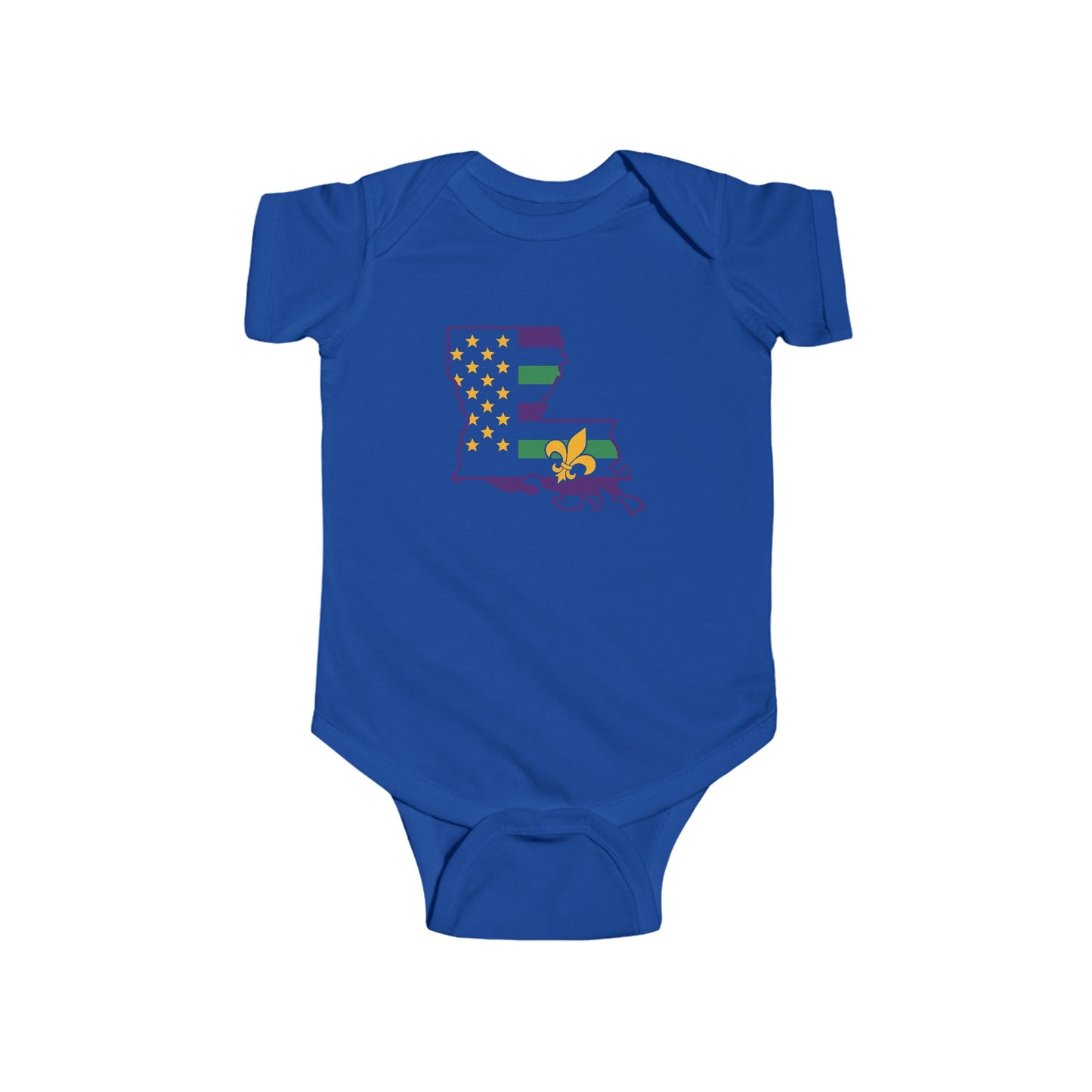 Louisiana Pride - Infant Fine Jersey Bodysuit