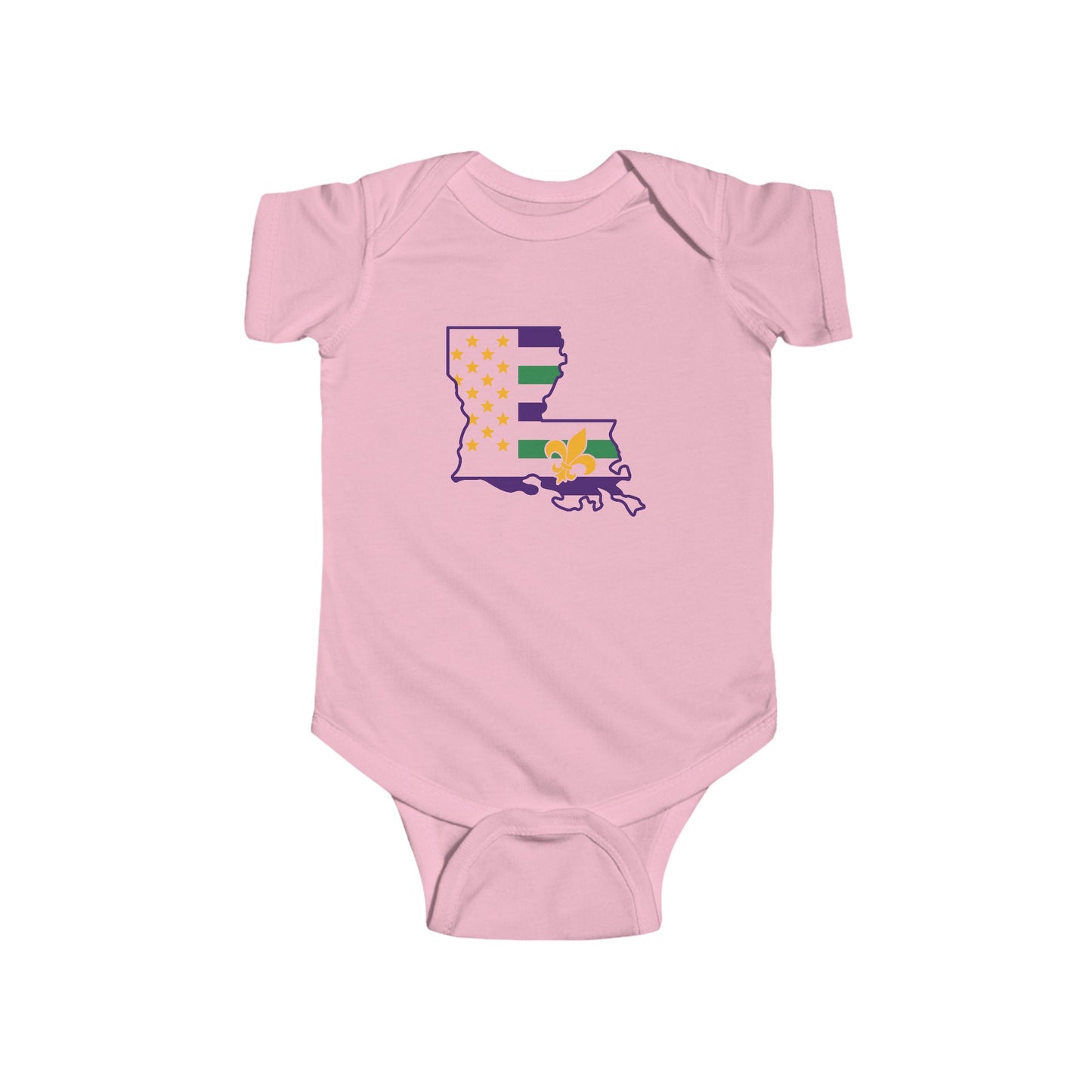 Louisiana Pride - Infant Fine Jersey Bodysuit