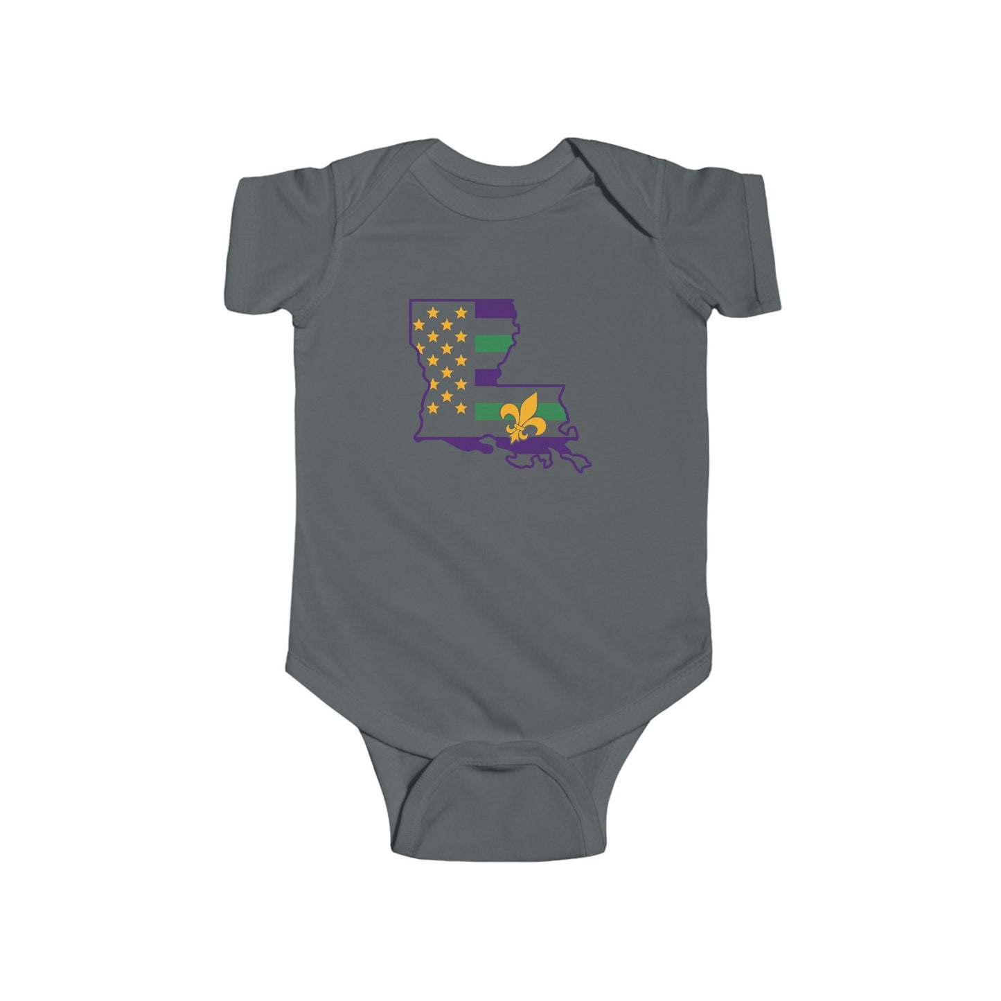 Louisiana Pride - Infant Fine Jersey Bodysuit