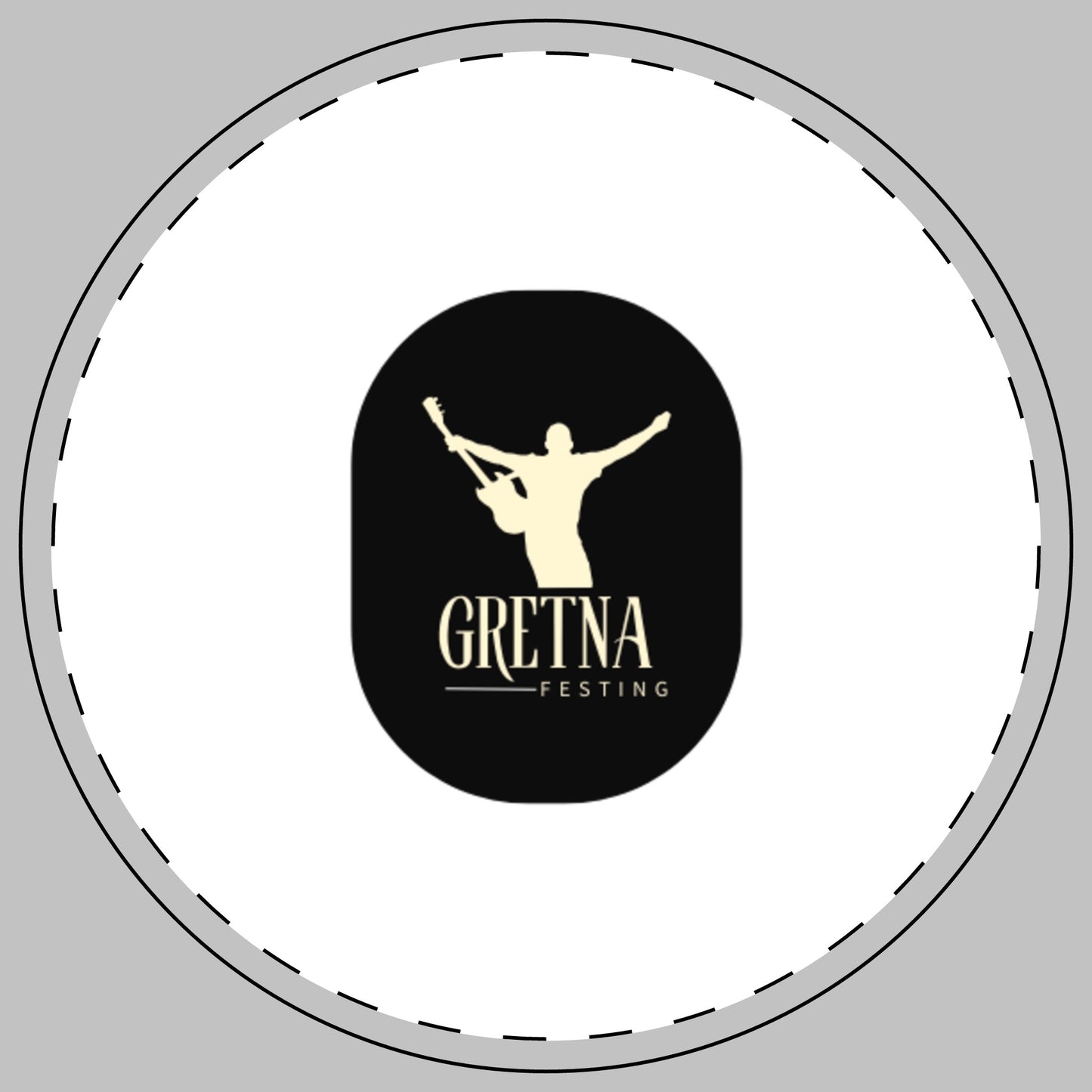 Gretna Festing Rock Star - Ceramic Coaster