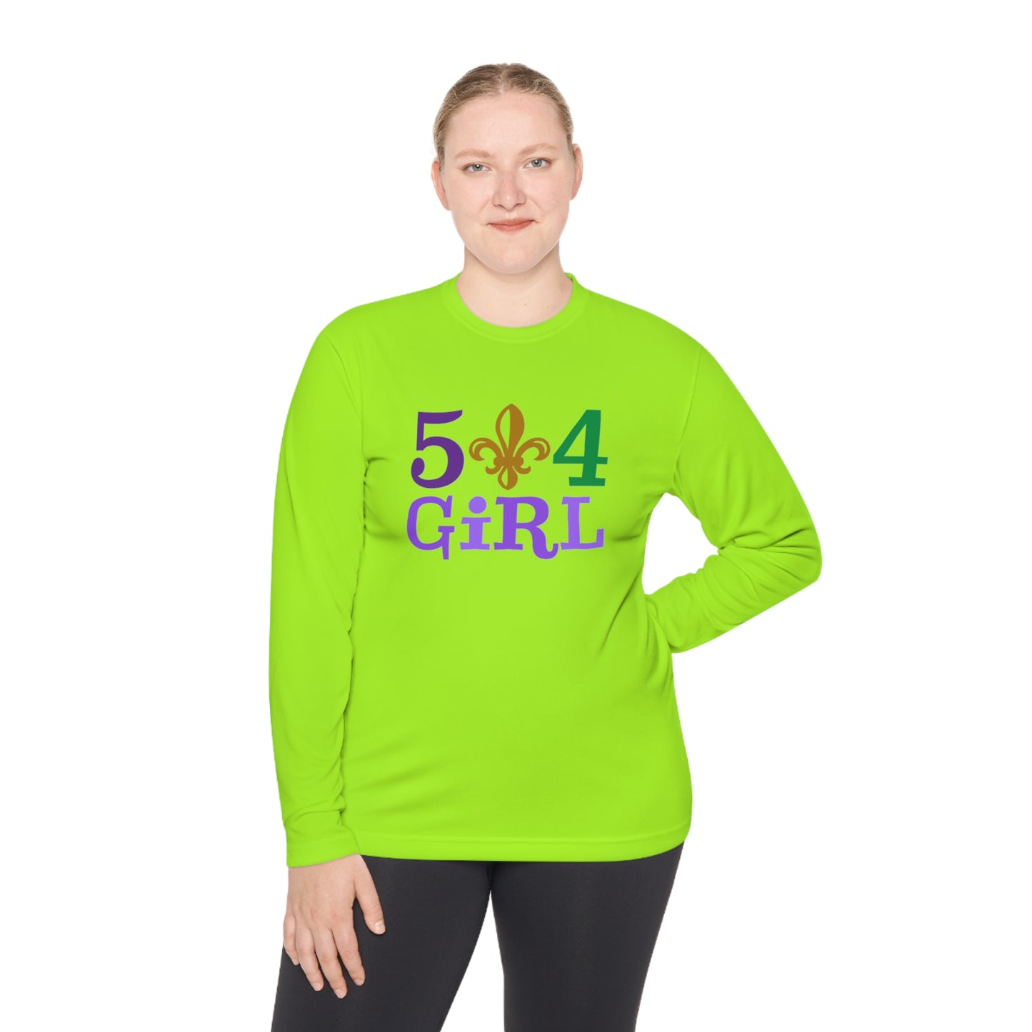 504 Girl - Unisex Lightweight Long Sleeve Tee