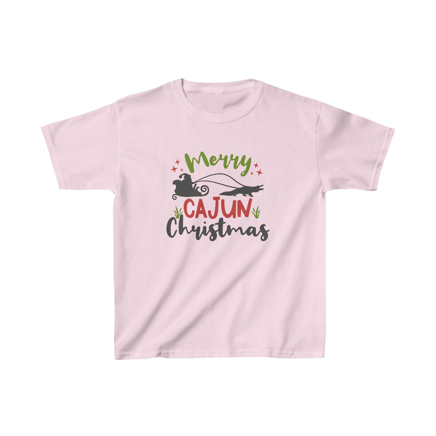 Merry Cajun Christmas - Kids Heavy Cotton™ Tee