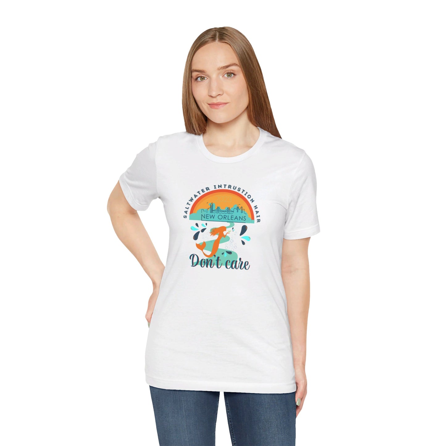 Mermaid Hair Dont Care Unisex Tee