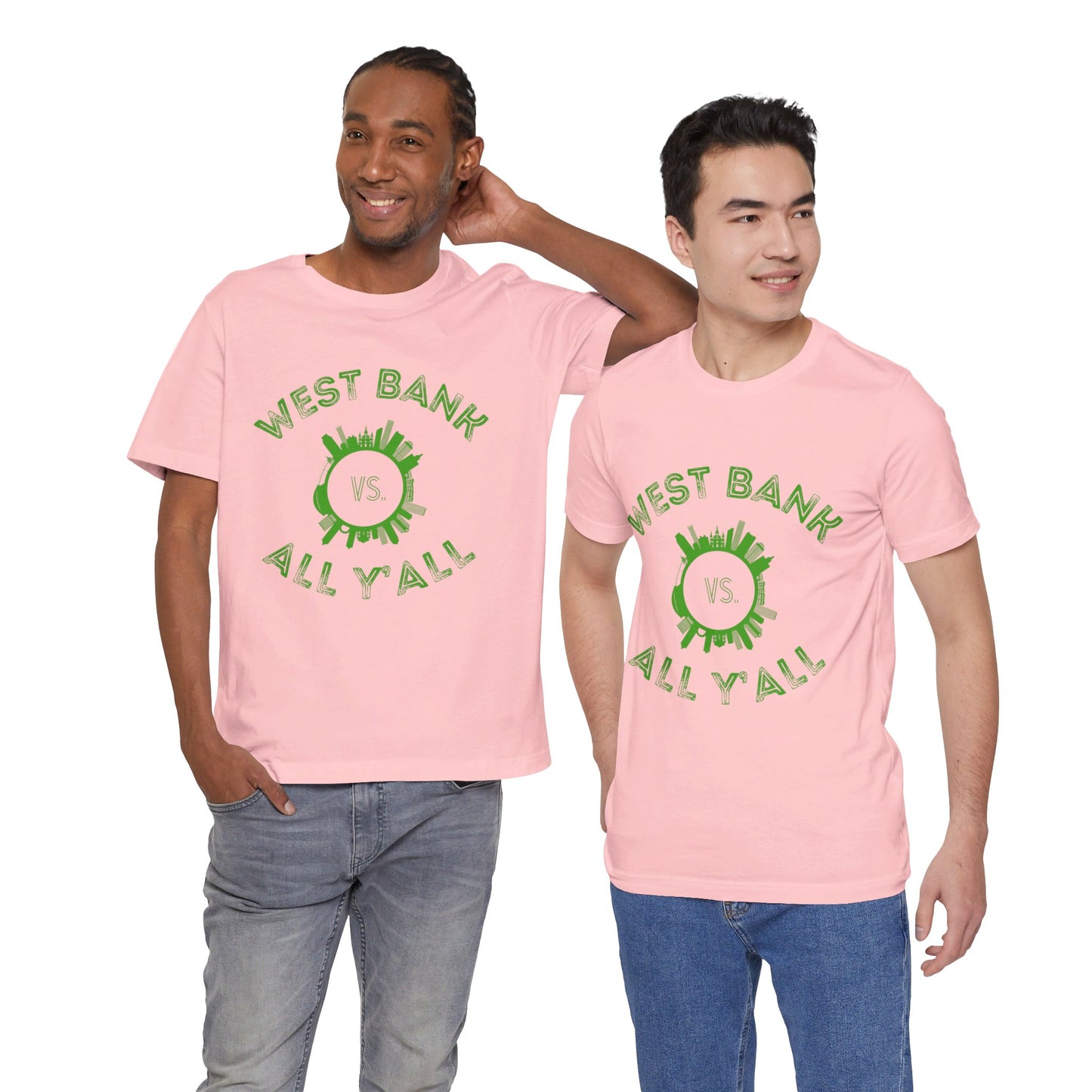 Westbank vs. All Y'all - Unisex Jersey Tee