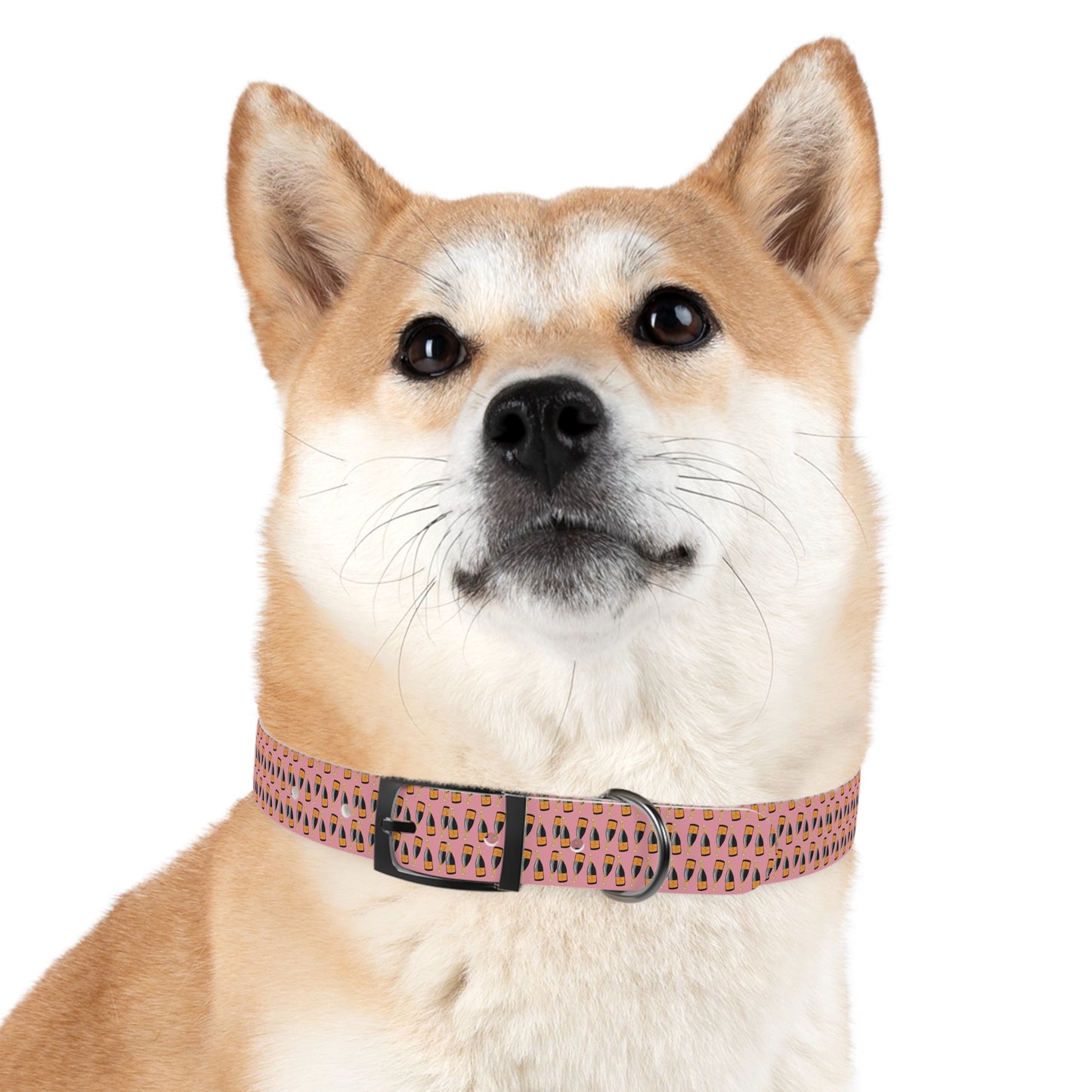 Puppy Pop Pink Champagne Collar