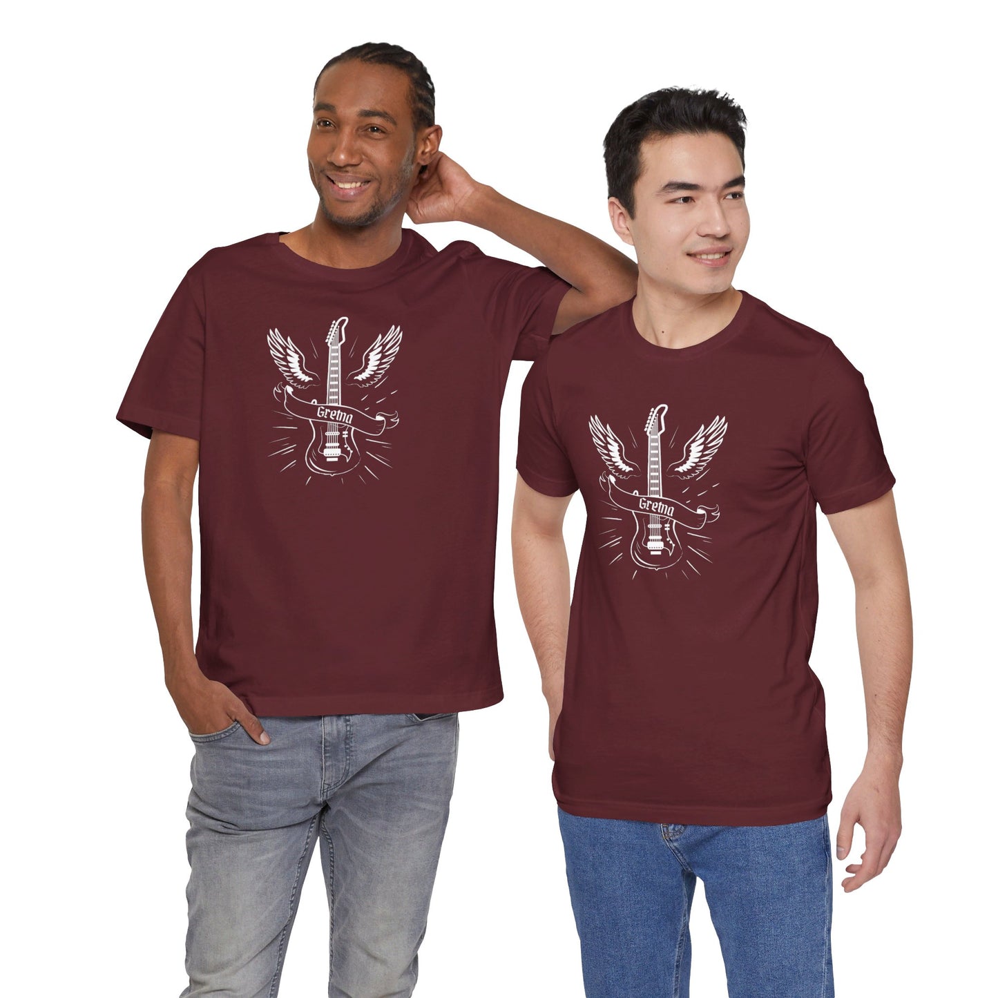 Gretna Gives You Wings - Unisex Guitar Tee