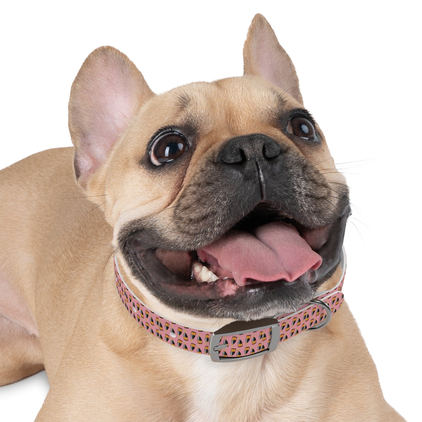 Puppy Pop Pink Champagne Collar