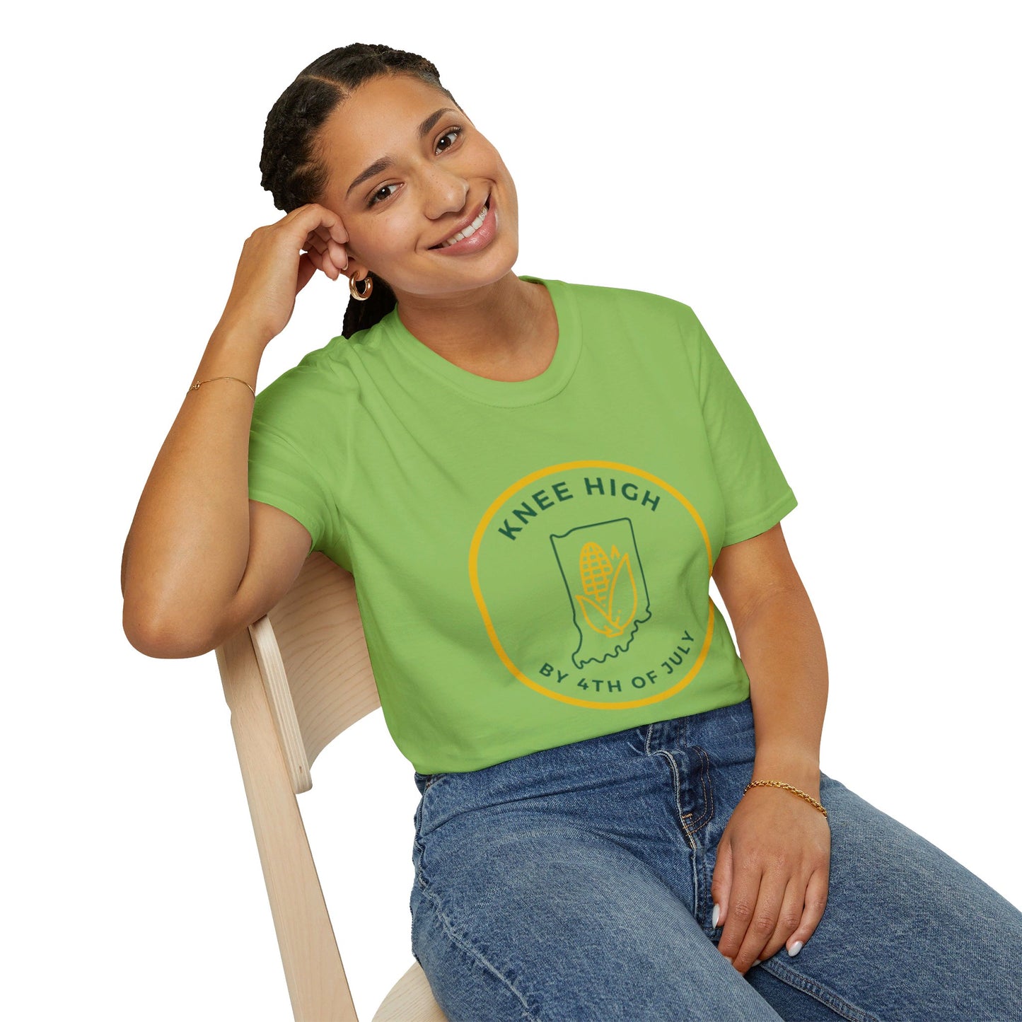 Knee High by Fourth of July - Unisex Soft-Style Tee