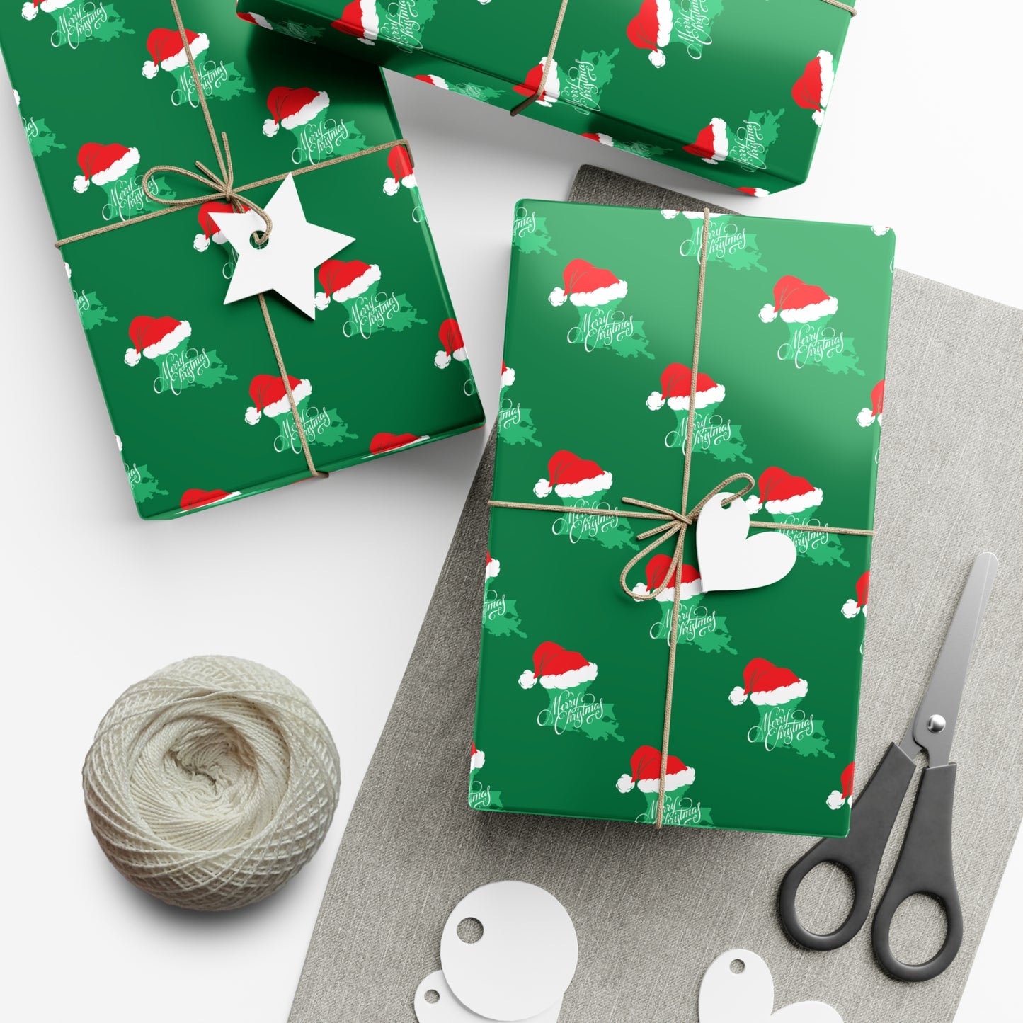 Louisiana Christmas Cheer Wrapping Paper