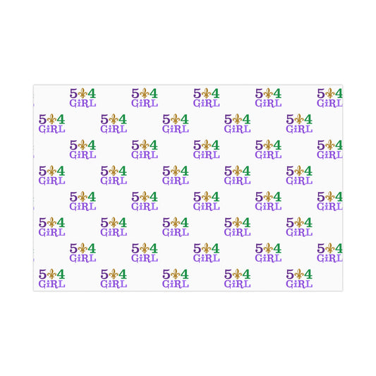 504 Girl Wrapping Paper