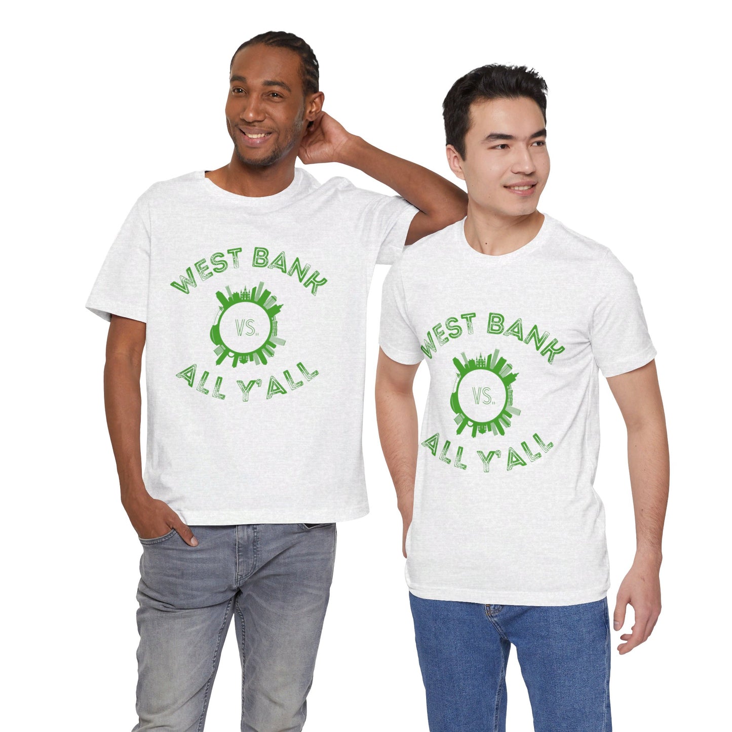 Westbank vs. All Y'all - Unisex Jersey Tee