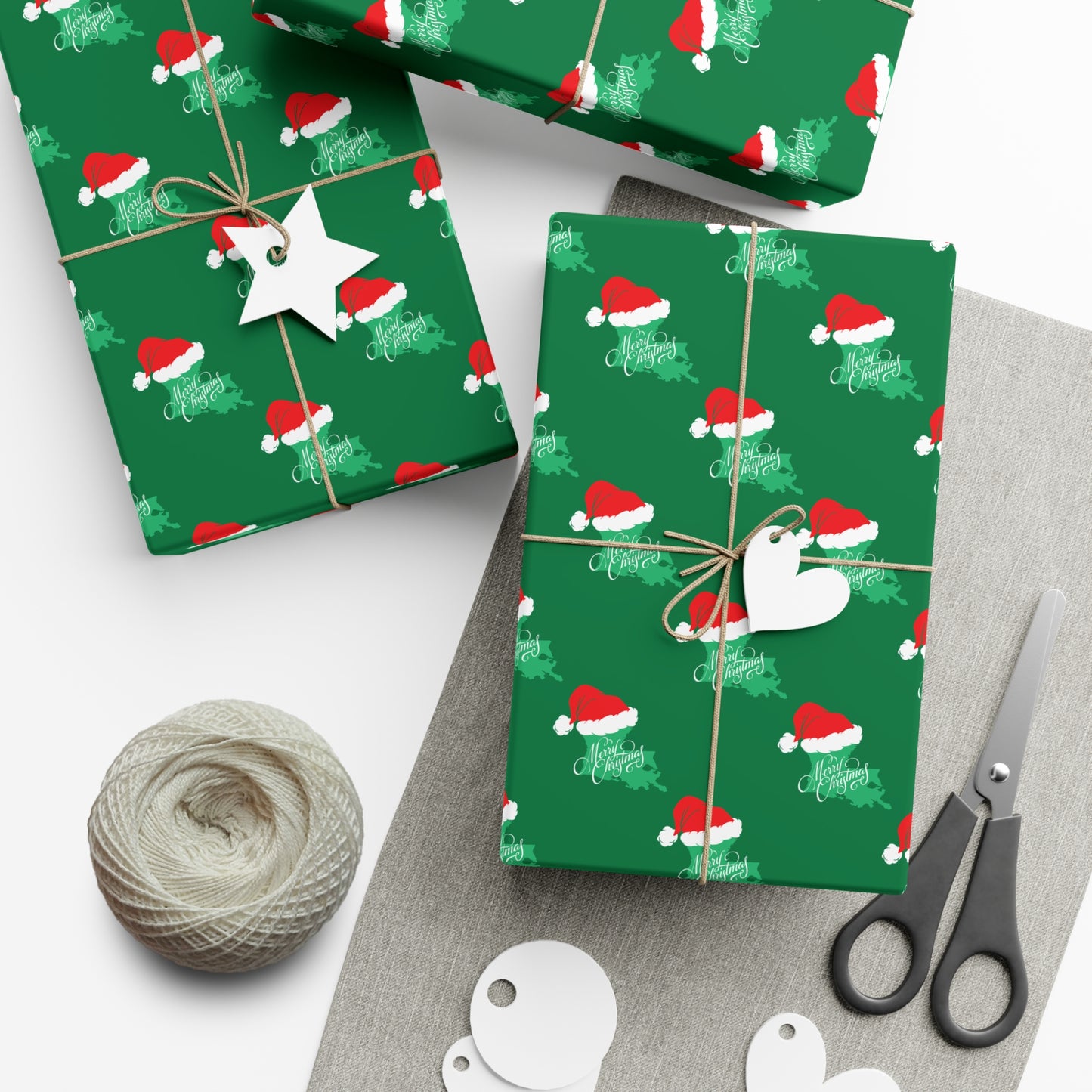 Louisiana Christmas Cheer Wrapping Paper