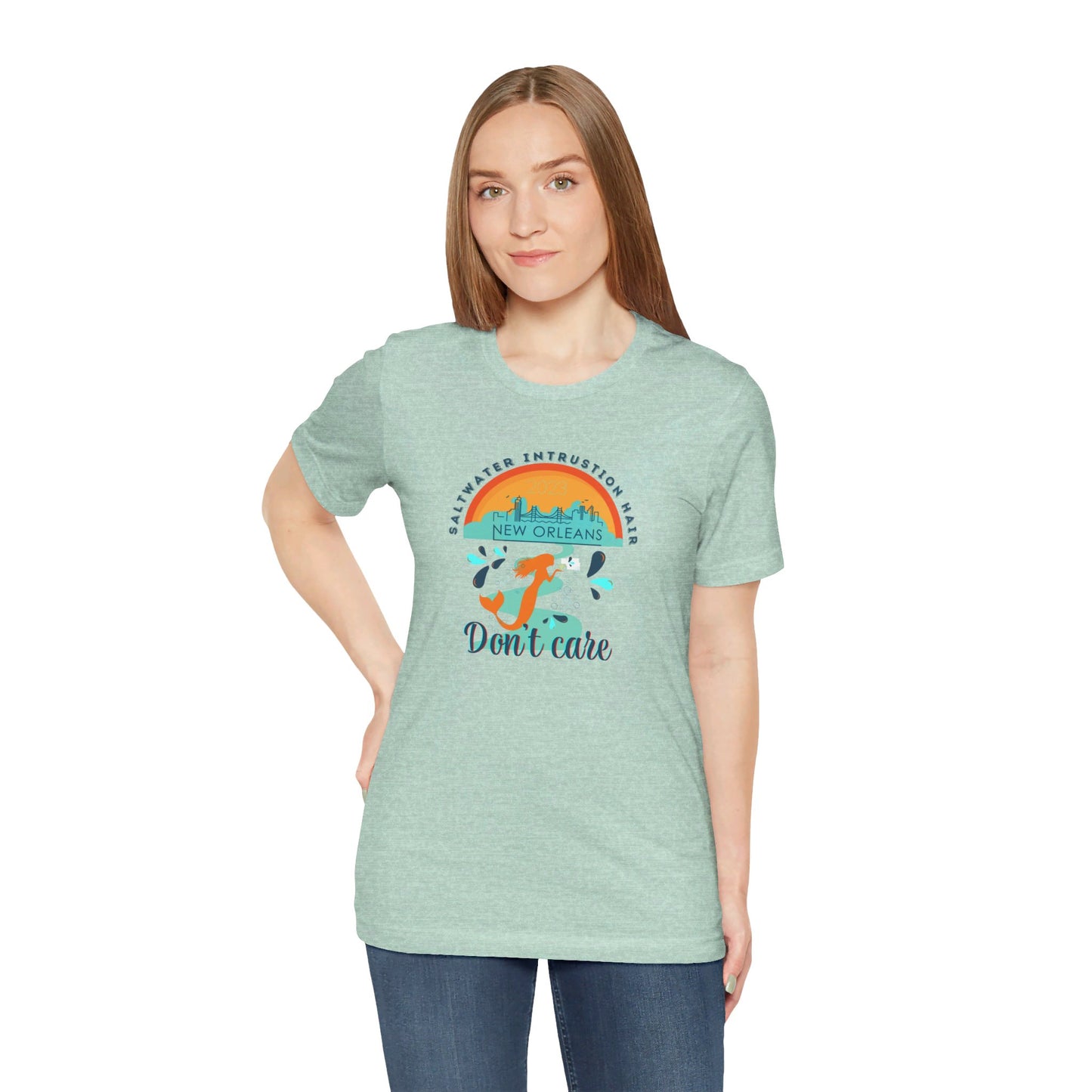 Mermaid Hair Dont Care Unisex Tee