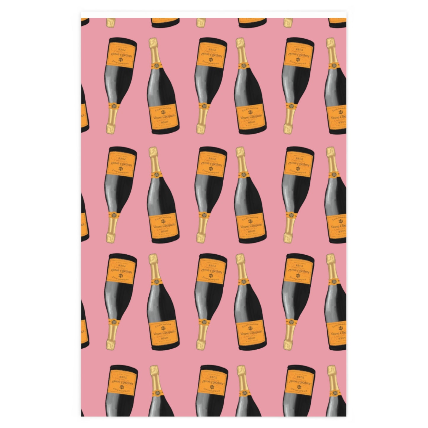 Champagne Dreams: RendeVeuve Wrapping Paper