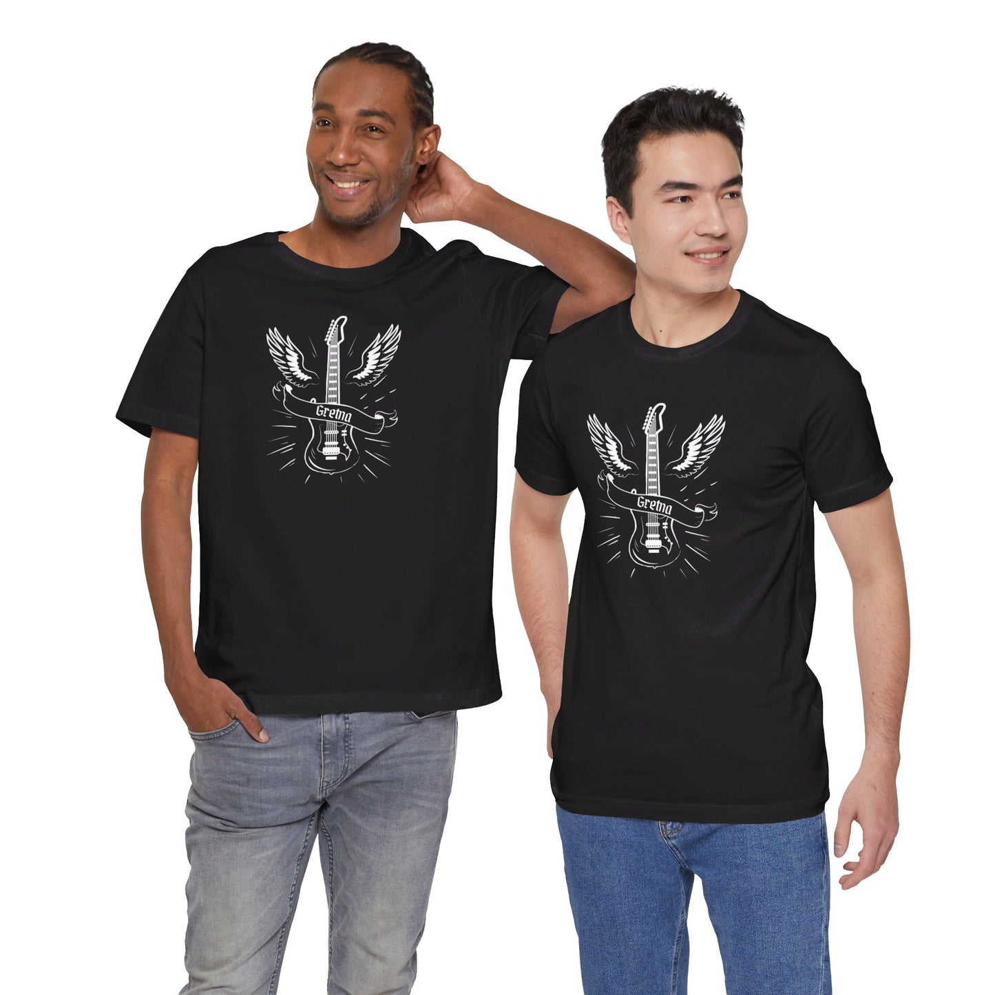 Gretna Gives You Wings - Unisex Guitar Tee