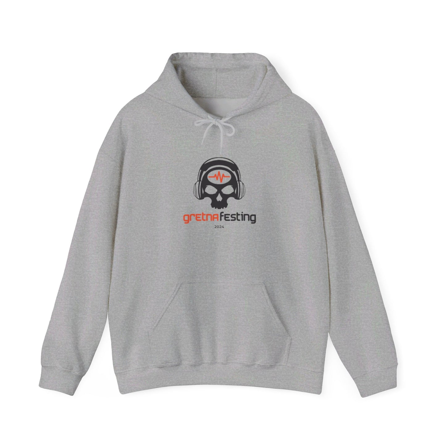 Gretna Festing Skull Hoodie - Unisex Heavy Blend™ Hooded Sweatshirt