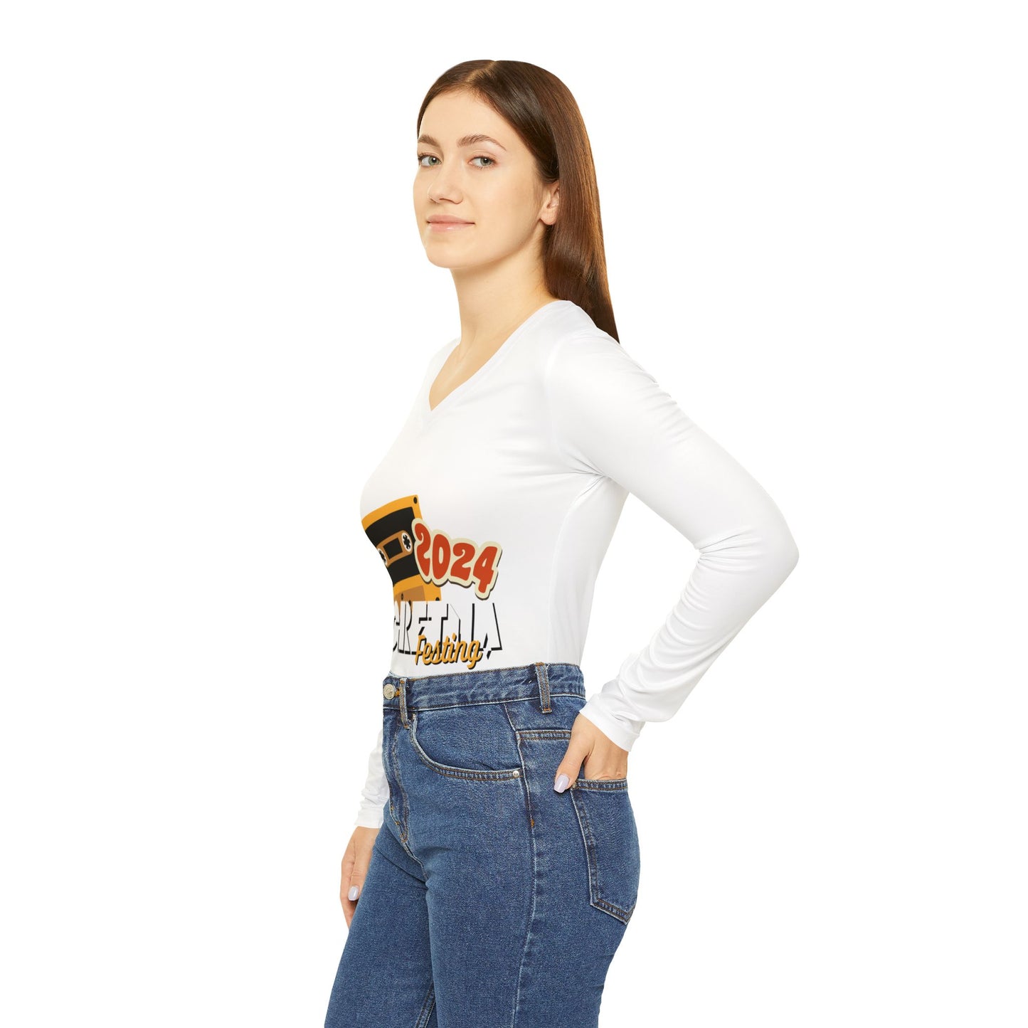 Gretna Festing Rewind & Fest - Women’s Long Sleeve V-Neck