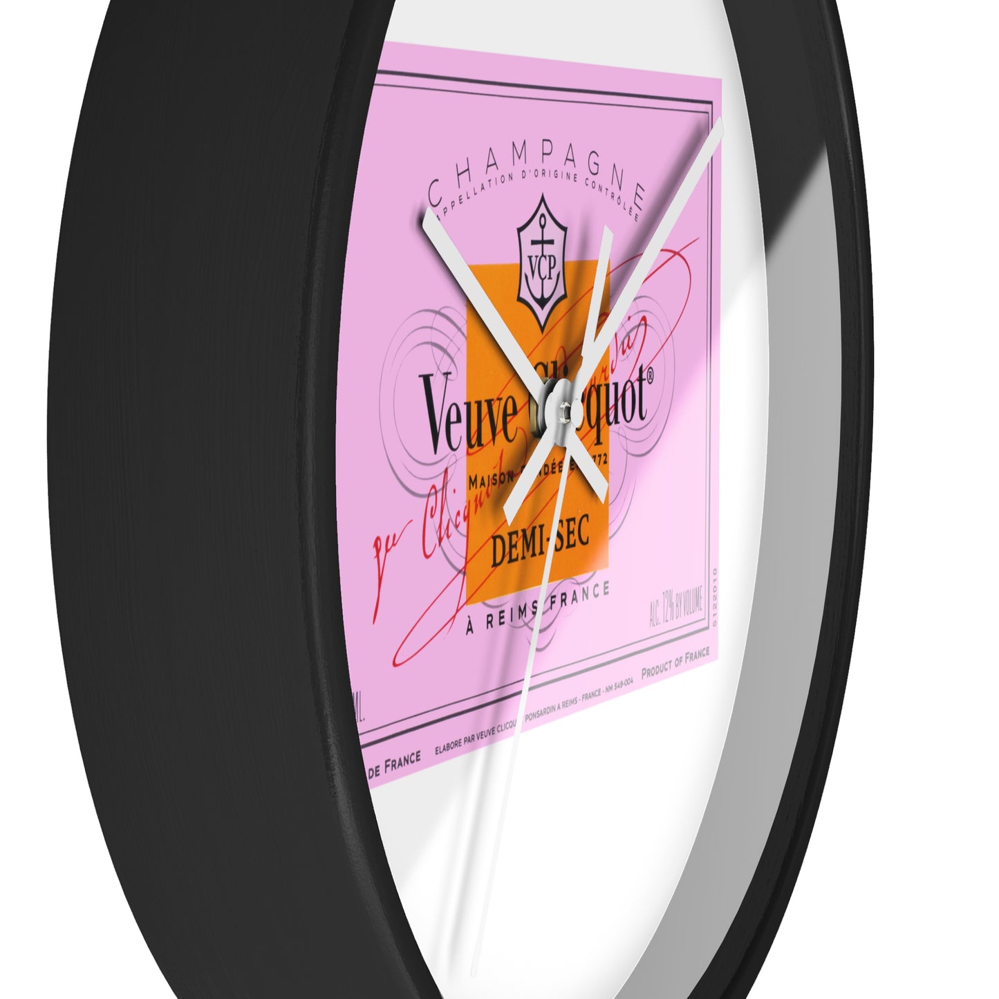 Veuve Time  - Wall Clock