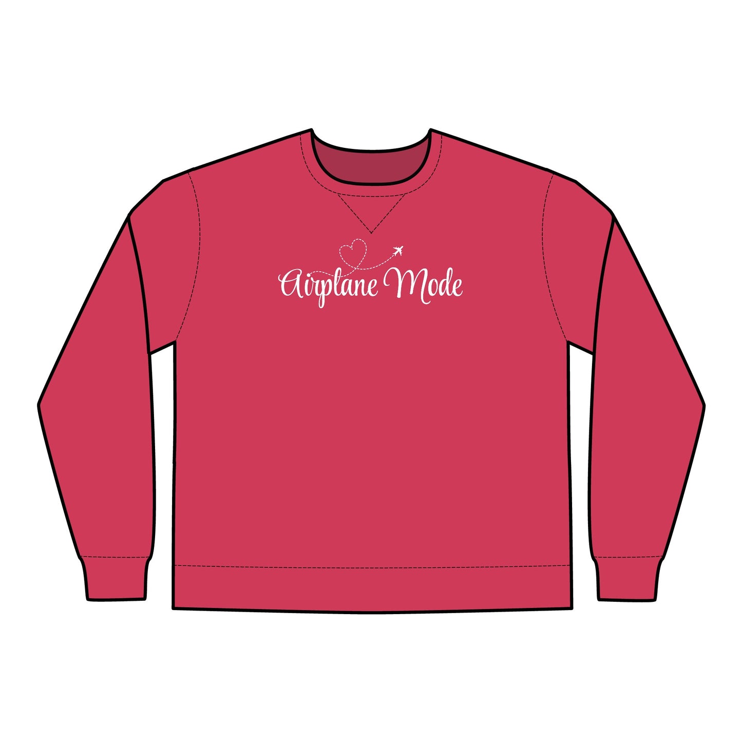 Airplane Mode - Unisex ComfortWash® Garment Dyed Crewneck Sweatshirt