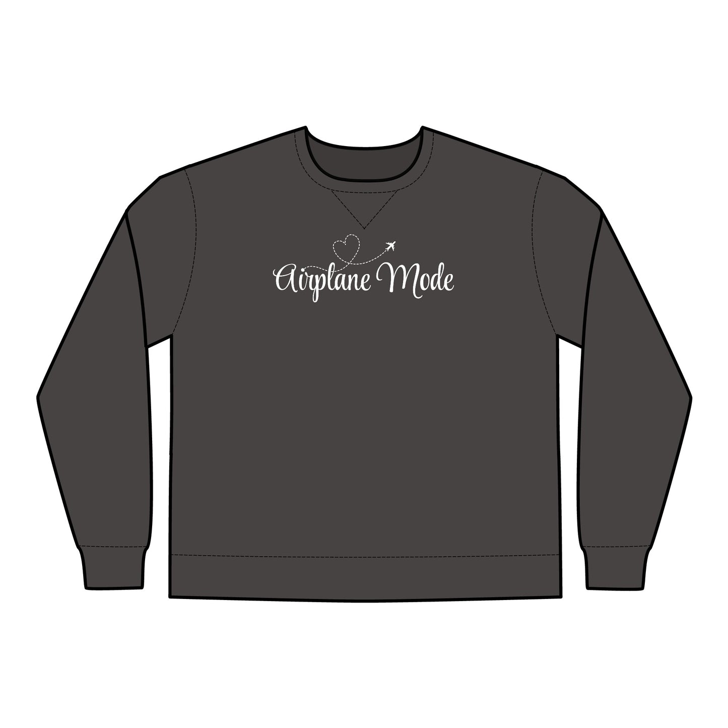 Airplane Mode - Unisex ComfortWash® Garment Dyed Crewneck Sweatshirt