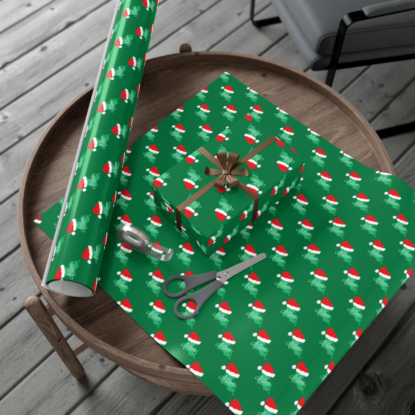 Louisiana Christmas Cheer Wrapping Paper