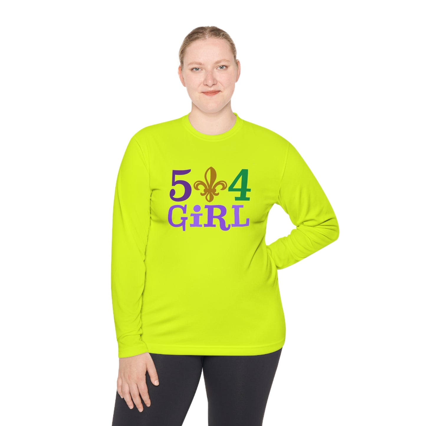 504 Girl - Unisex Lightweight Long Sleeve Tee