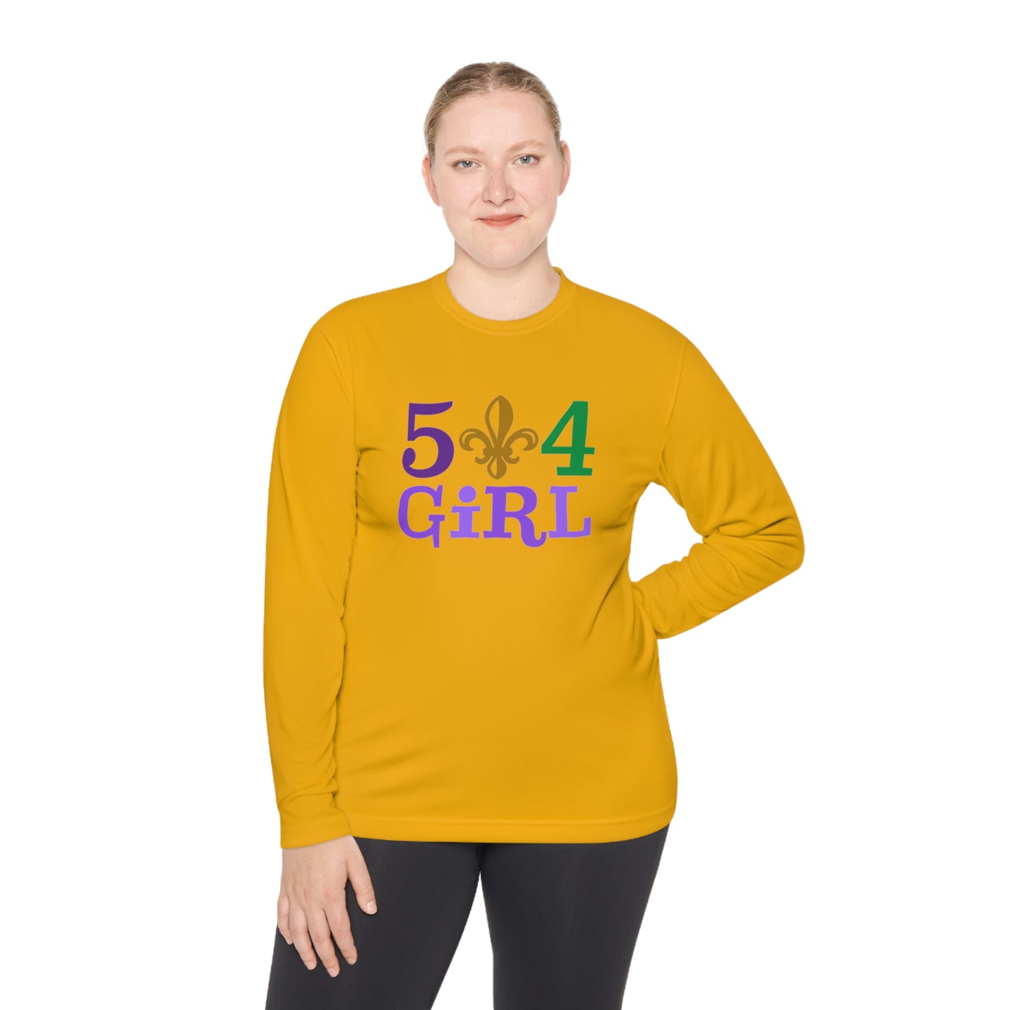 504 Girl - Unisex Lightweight Long Sleeve Tee