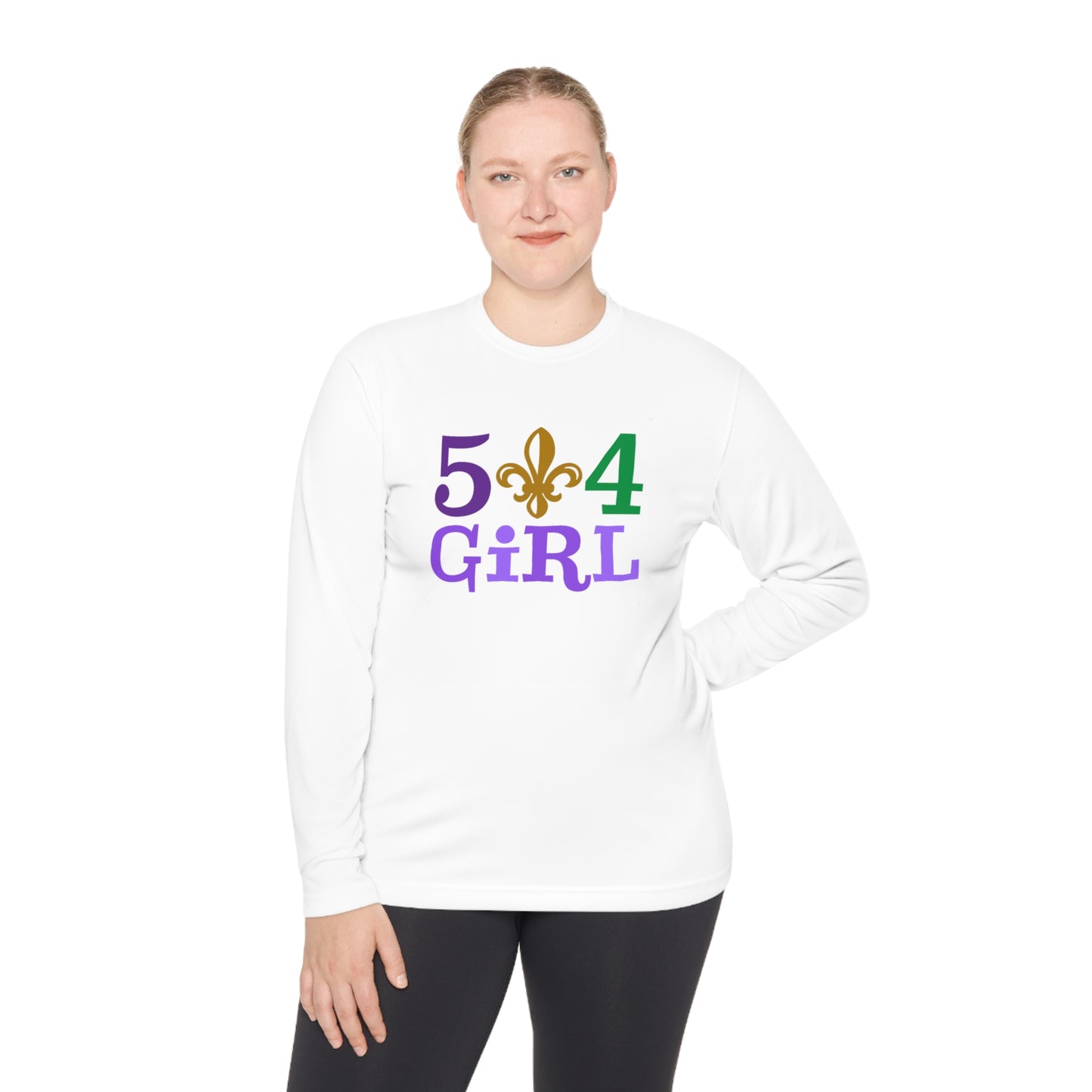 504 Girl - Unisex Lightweight Long Sleeve Tee