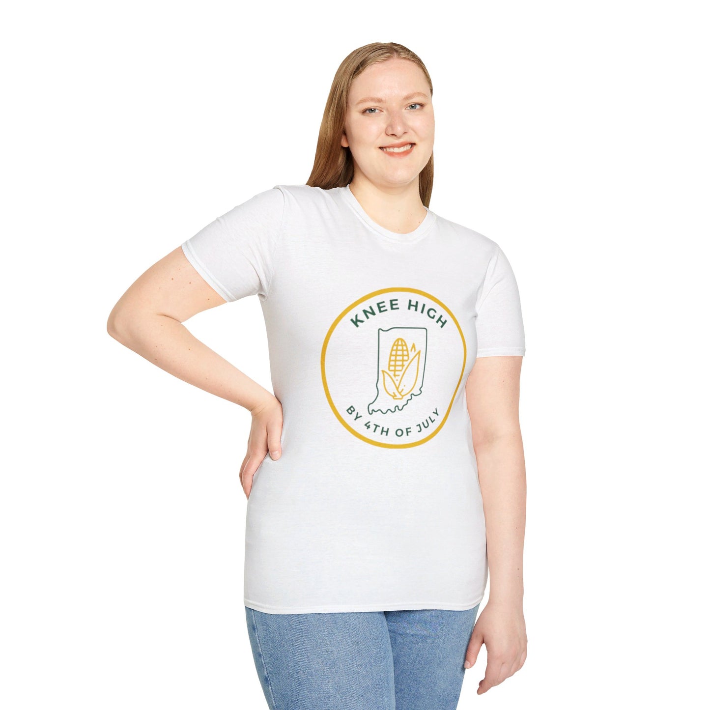 Knee High by Fourth of July - Unisex Soft-Style Tee