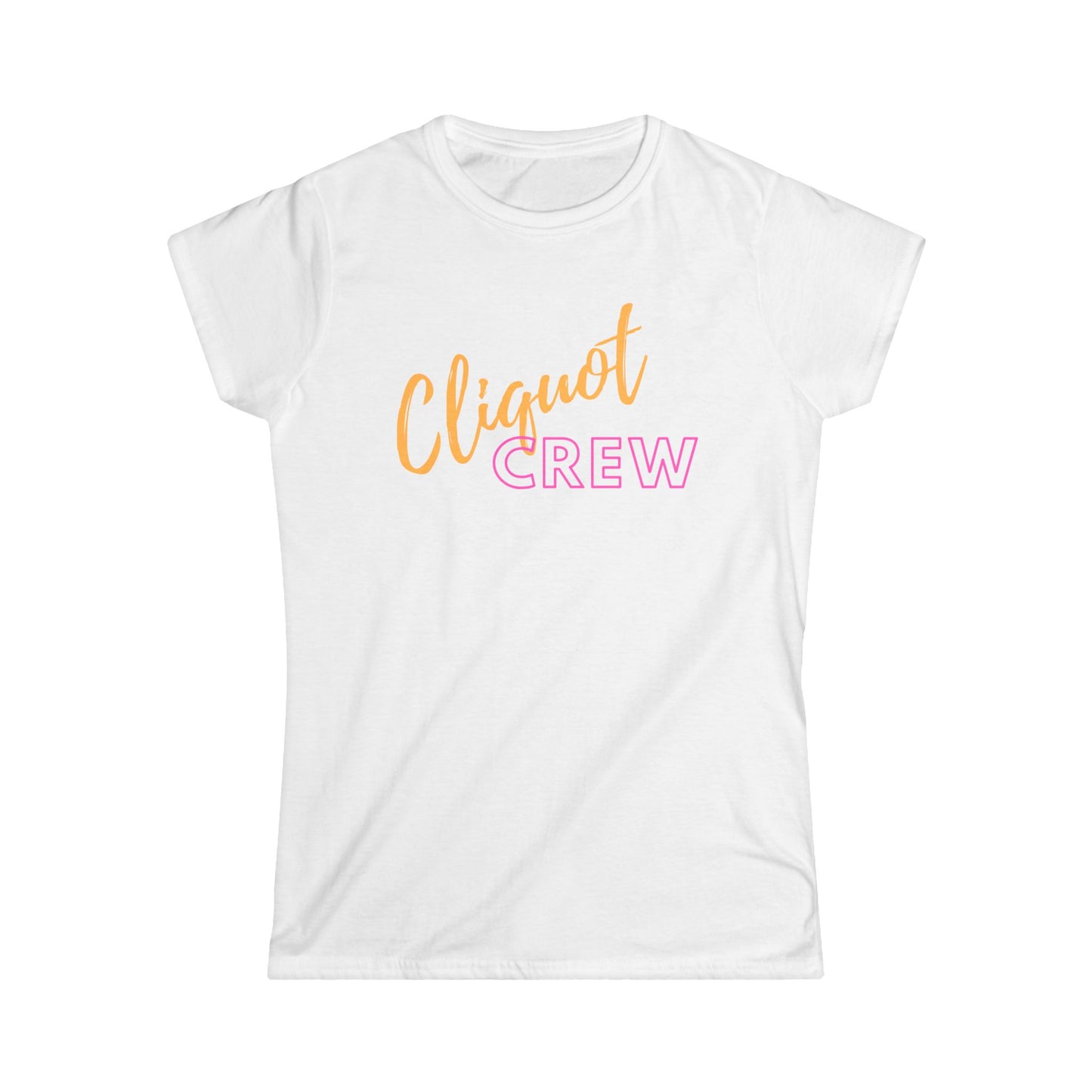 Clicquot Crew Champagne Goals - Women's Softstyle Tee