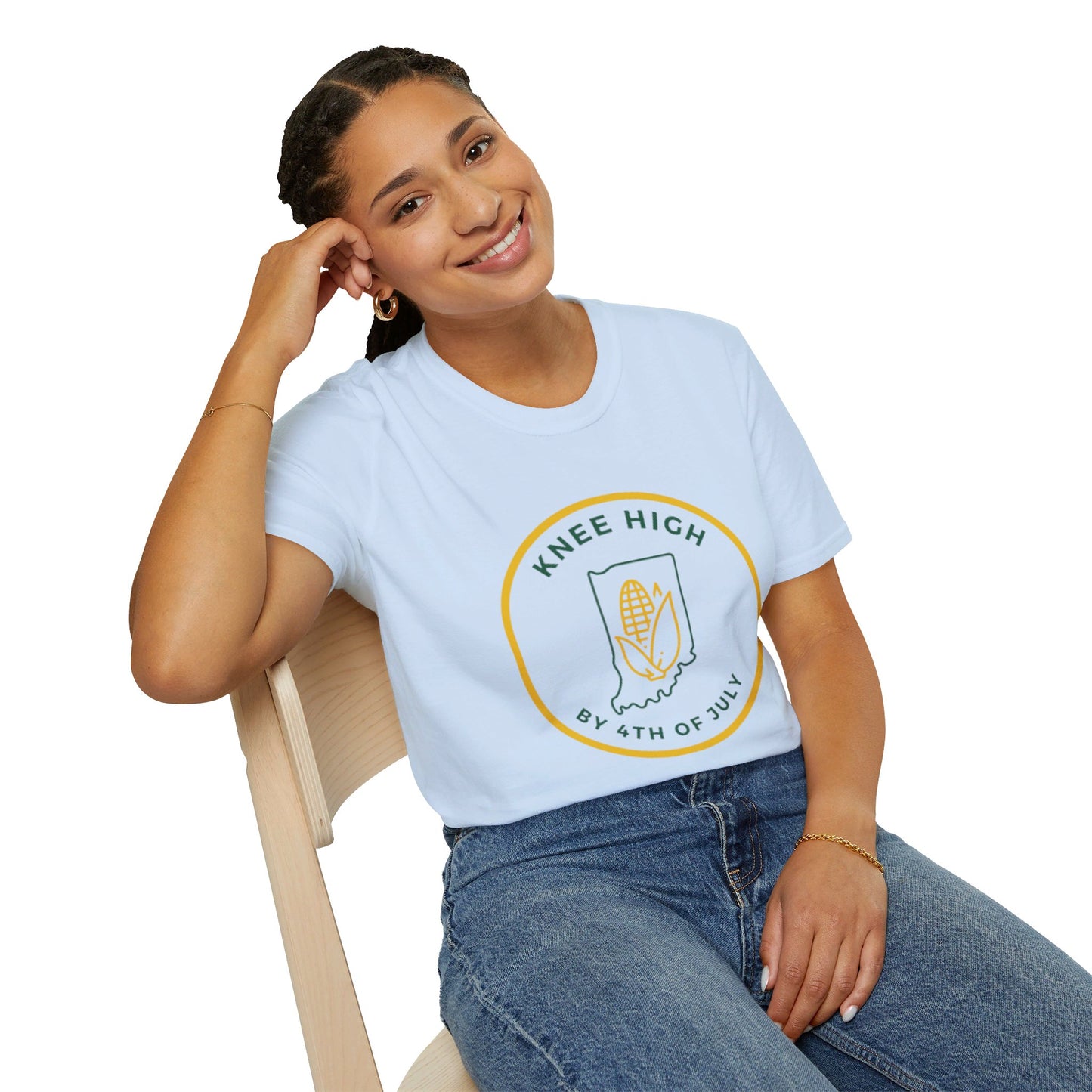 Knee High by Fourth of July - Unisex Soft-Style Tee