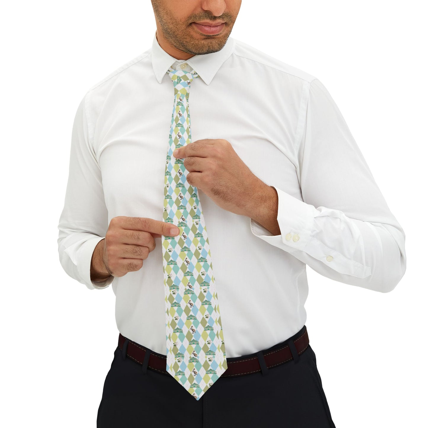 NOLA City Park Carousel Necktie