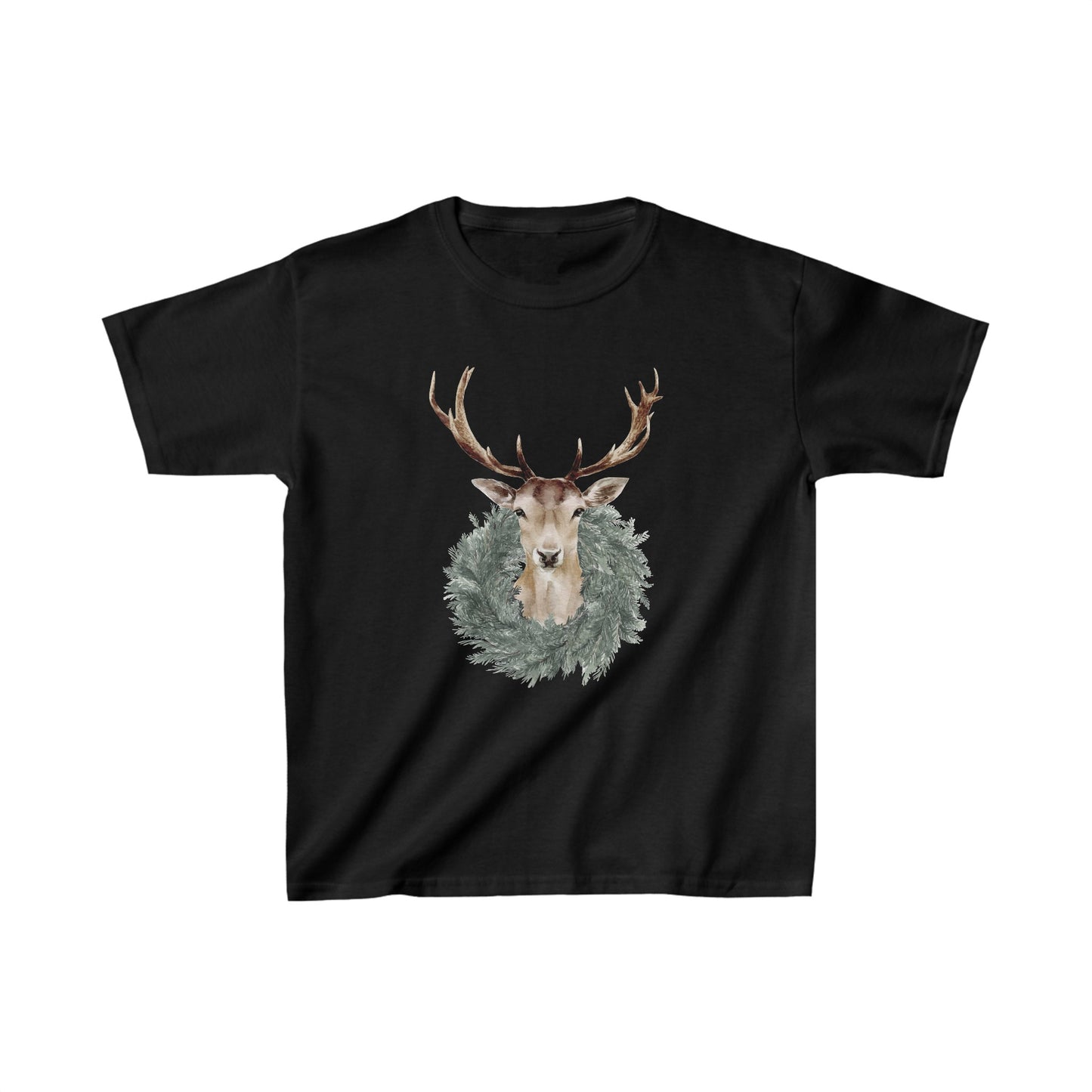 Oh Deer, It's Christmas - Kids Heavy Cotton™ Tee