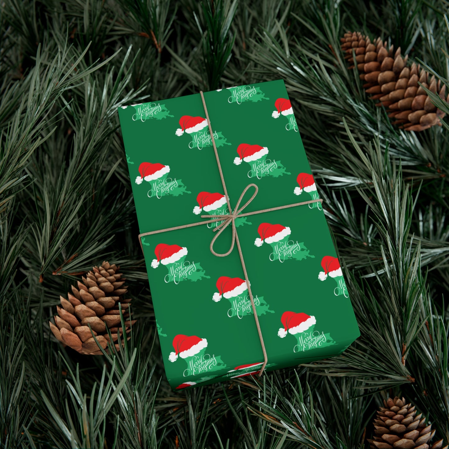 Louisiana Christmas Cheer Wrapping Paper