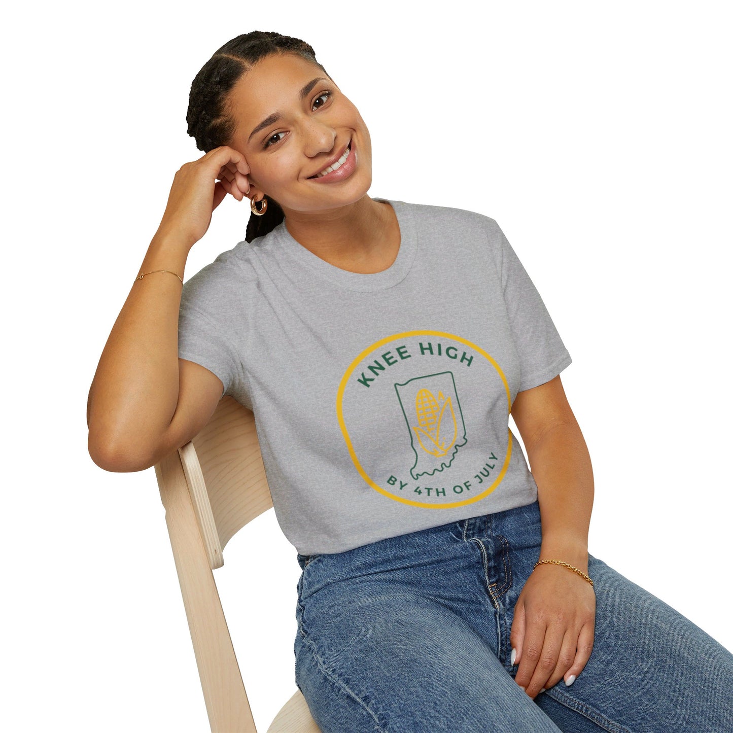 Knee High by Fourth of July - Unisex Soft-Style Tee