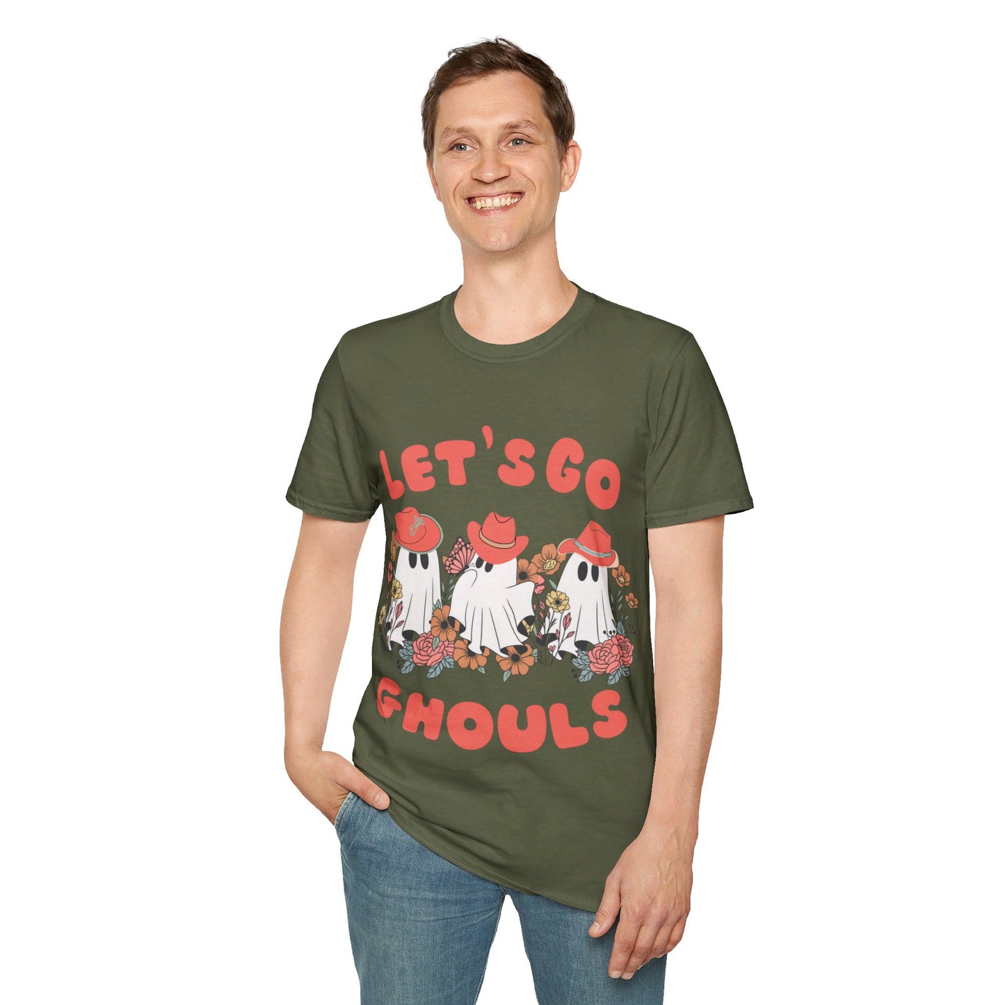 Let's Go Ghouls - Unisex Soft-Style T-Shirt