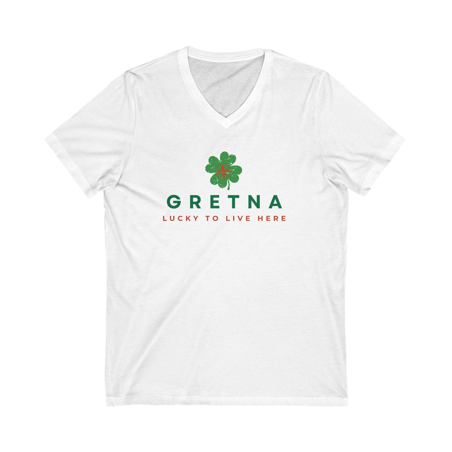 Lucky to Live Here - Gretna Irish-Italian Heritage Tee